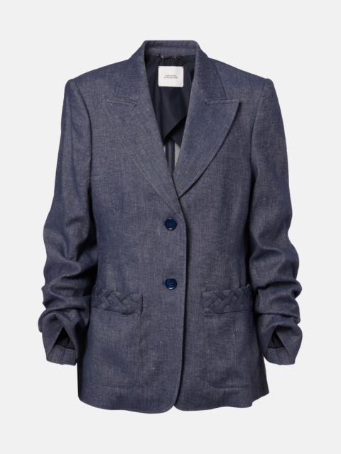 DOROTHEE SCHUMACHER Fluid Denim blazer