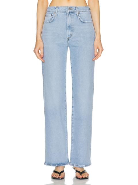 AGOLDE Harper Mid Rise Wide Leg Straight