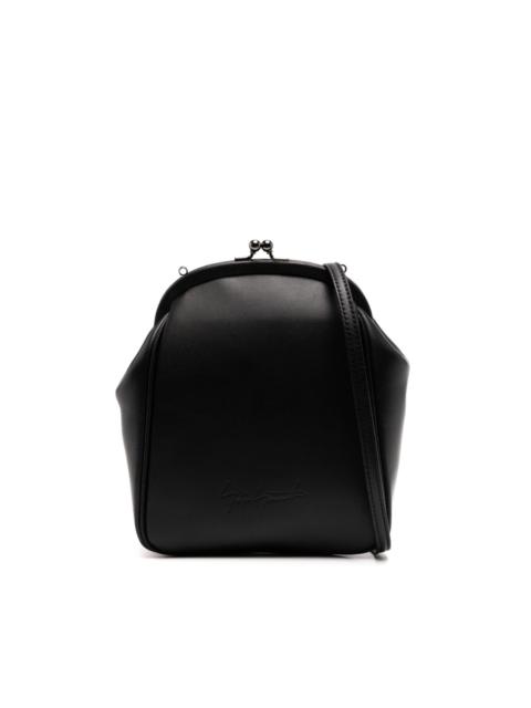 Yohji Yamamoto logo-embossed mini bag