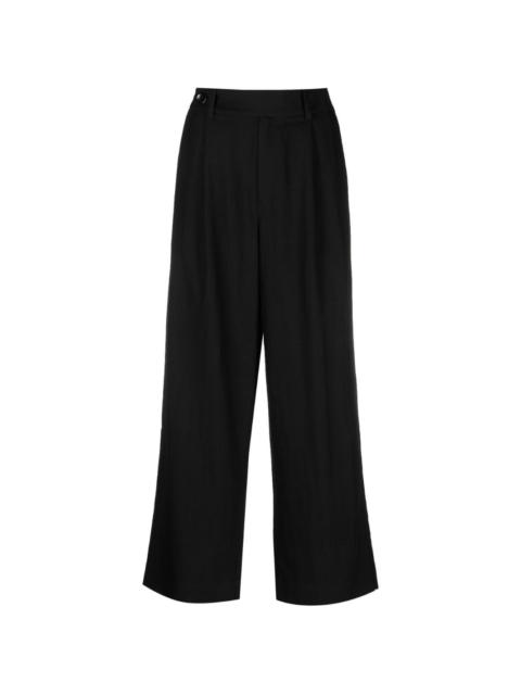 Drapey Suiting Wide Leg Pant