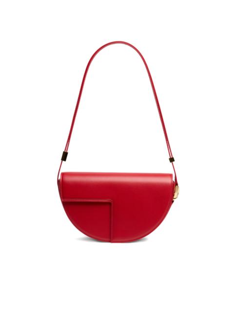 PATOU Le Patou half-moon leather shoulder bag