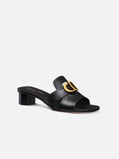 【DIOR】☆スタイルアップ☆ L'Amazone Dior ウェッジスライド L'Amazone Dior Wedge Slide Black Calfskin and Natural