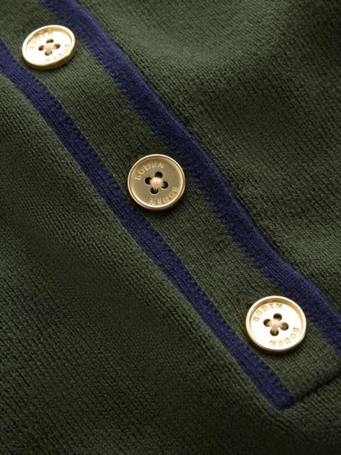 BODEN Liz Henley Sweater-Forest Glade