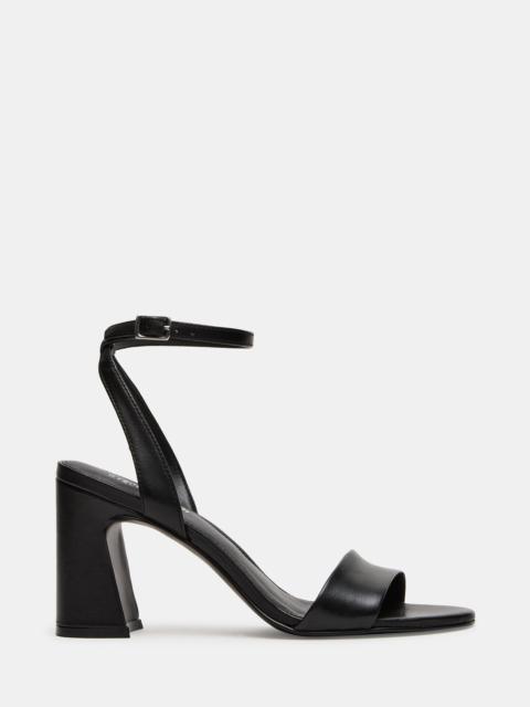 STEVE MADDEN LARAH BLACK LEATHER