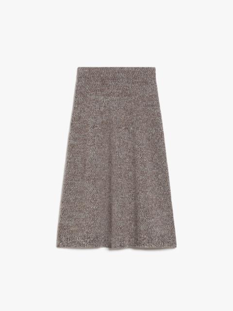 WEEKEND Max Mara PIEGA Flared wool skirt
