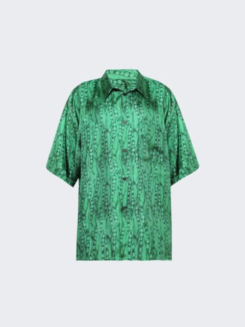 Hawaii Shirt with Front Pocket Green