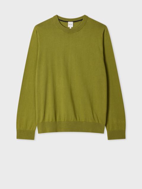 Paul Smith Green Organic Cotton Knitted Sweater