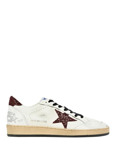 Golden Goose Ball Star Leather Sneakers