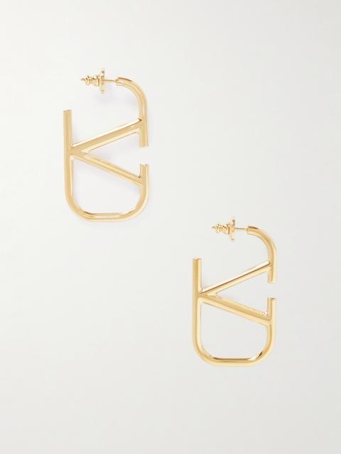 Valentino Vlogo Gold-tone Earrings