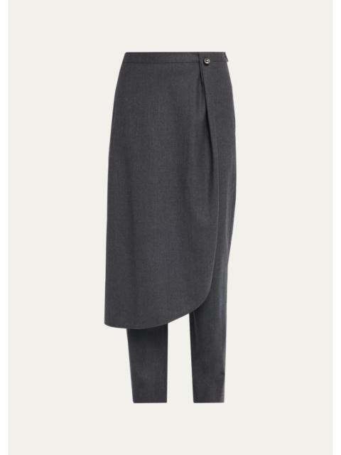 MARIA McMANUS Wrap Skirt Trousers