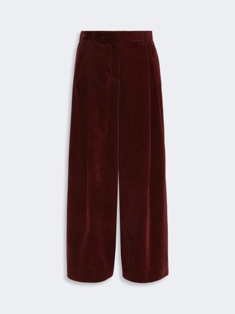 'S Max Mara CORONA Corduroy trousers - BORDEAUX
