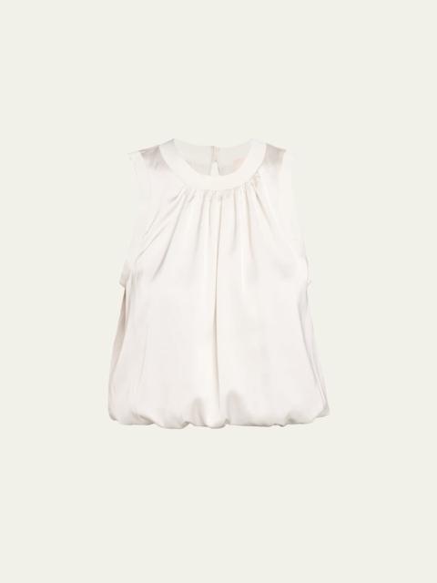 Cinq à Sept Peia Satin Bubble Top