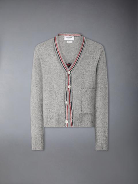 Thom Browne DONEGAL INTARSIA HECTOR PATCHWORK CARDIGAN