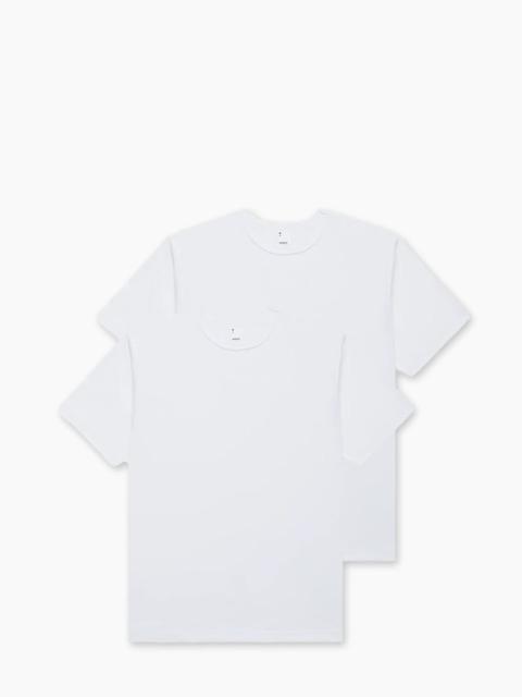 3sixteen 3SIXTEEN PIMA T-SHIRT 2 PACK WHITE