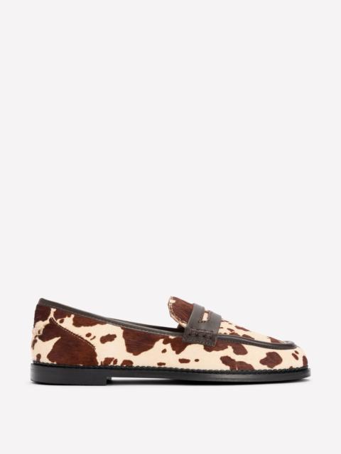 BODEN Nya Penny Loafers-Brown/Ivory