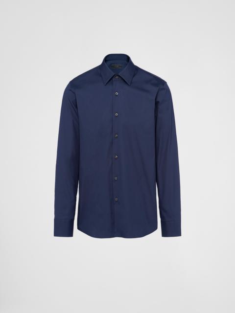 Stretch cotton shirt