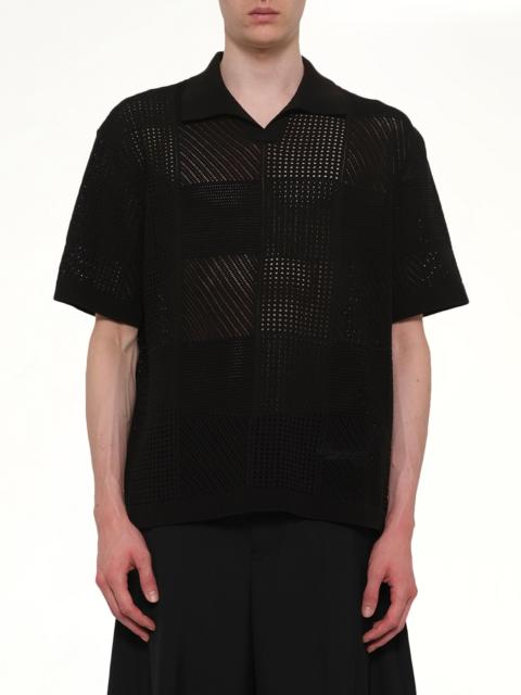 Wooyoungmi Knitted Shirt in Black
