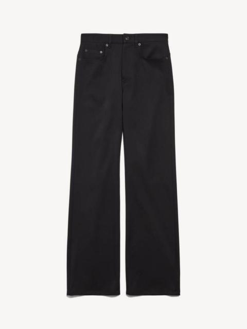 BALENCIAGA Women's Straight Fit Tailored Pants in Black