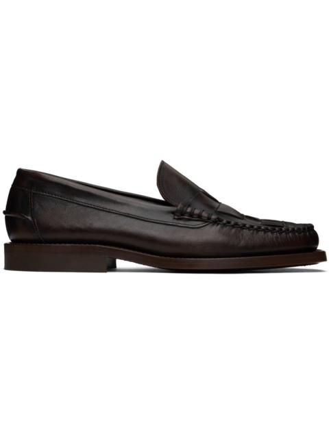 HEREU Brown Nombela Duotone Loafers
