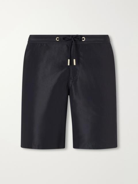 ORLEBAR BROWN Dane II Straight-Leg Mid-Length Swim Shorts Black