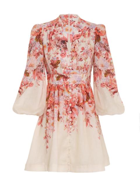 Zimmermann DEVI PLUNGE MINI DRESS