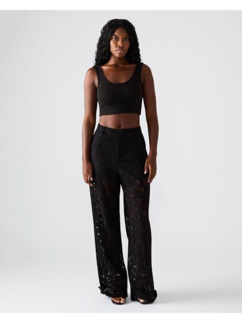 STEVE MADDEN TRE LACE PANT BLACK