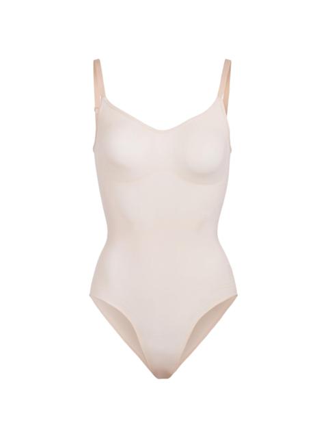 SKIMS Women's Seamless Sculpt Brief Bodysuit - Sand