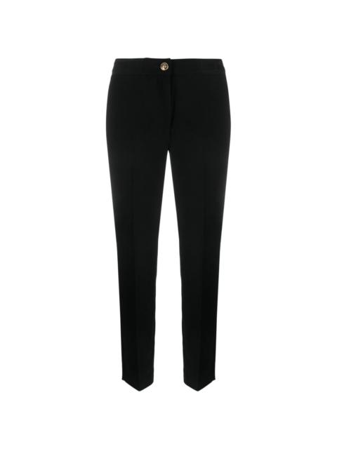 logo-waistband slim trousers