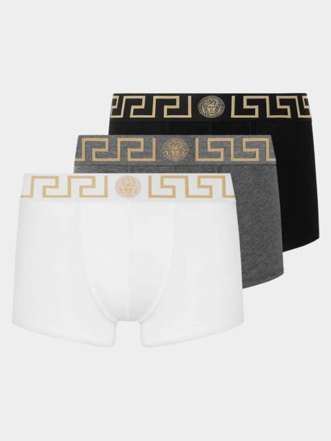 VERSACE Men's 3-Pack Medusa Jersey Briefs