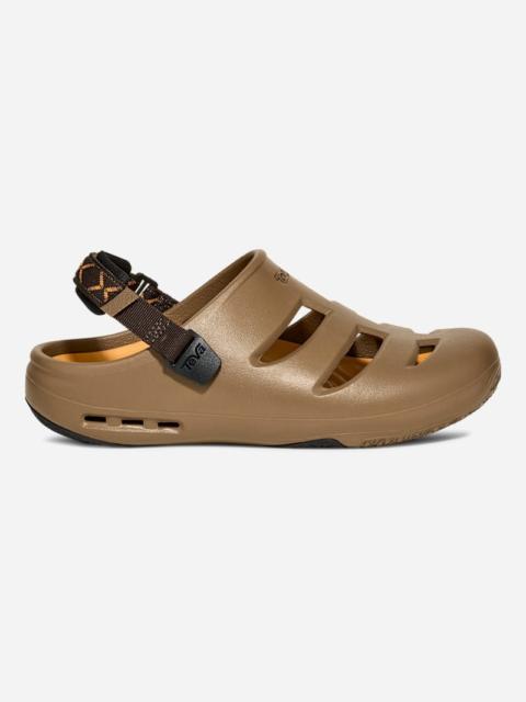 Teva Men's ApreAqua Closed-Toe Water Sandal in Breen