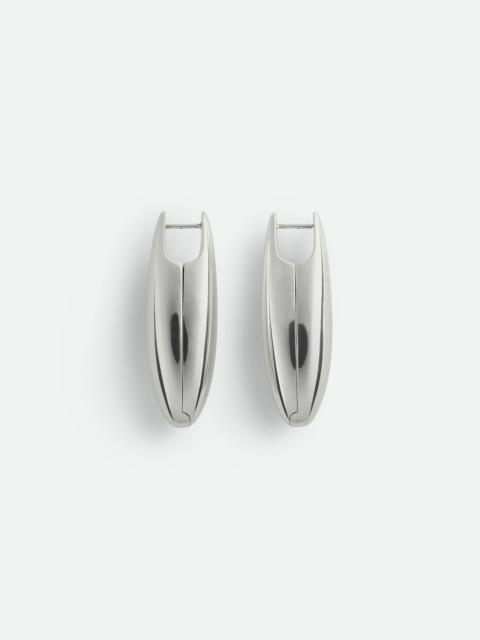 Bottega Veneta Large Ellipse Earrings