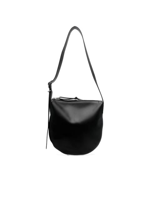 oval leather bag