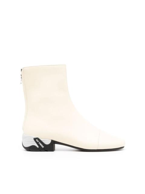 Raf Simons contrasting-heel detail 45mm boots