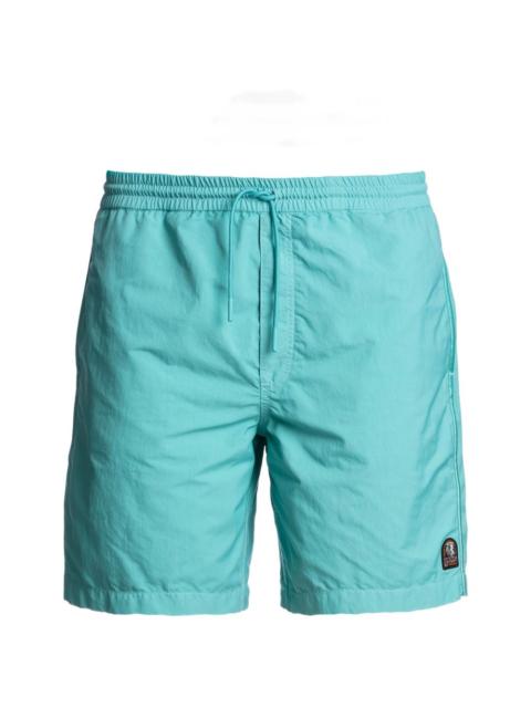PARAJUMPERS logo-patch swim shorts