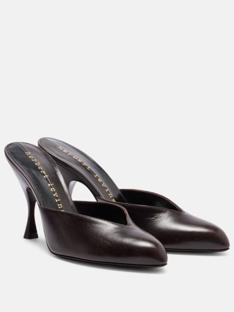 herbert levine Sitting Pretty 95 leather mules
