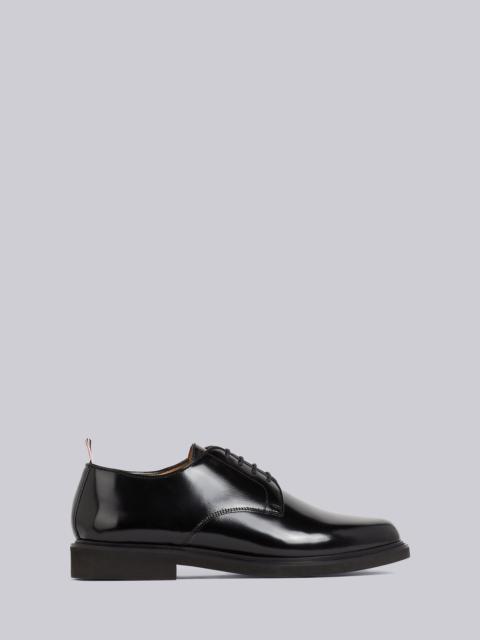 Thom Browne Black Shiny Calfskin Uniform Shoe