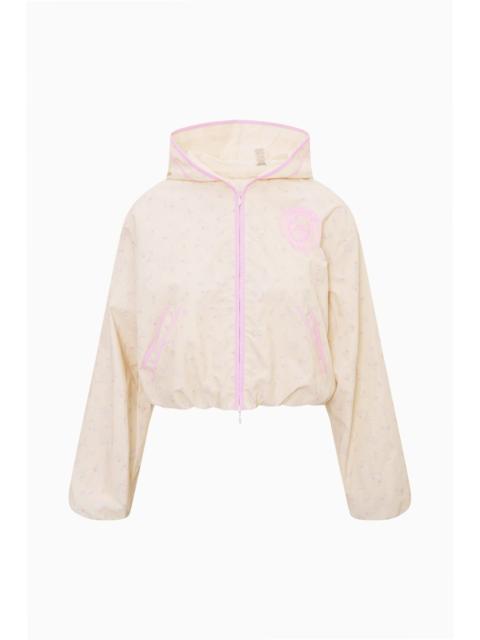 LoveShackFancy Kariana Lemon Haze Windbreaker Hoodie