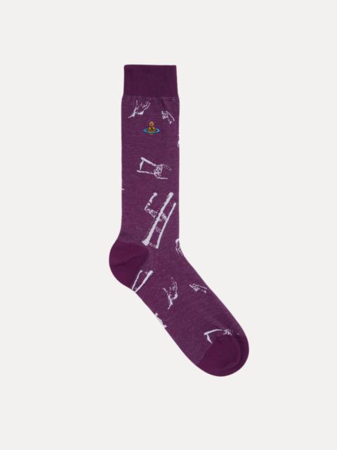 Vivienne Westwood DEER CHAIR SOCK