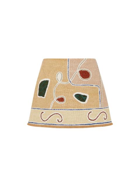 ALÉMAIS Velora Raffia Skirt