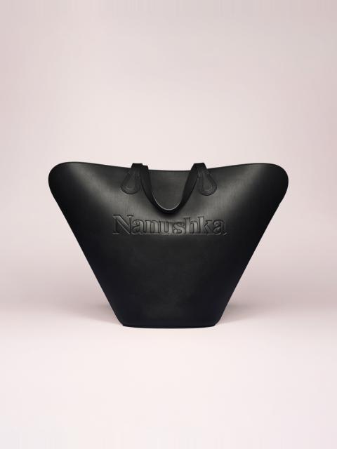 Nanushka JUNO - Vegan leather tote - Black