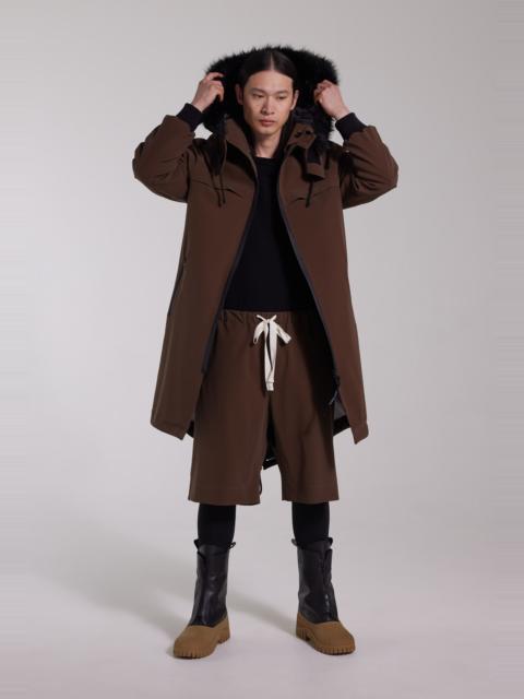 Stutterheim Kalix Matte Parka Dark Brown