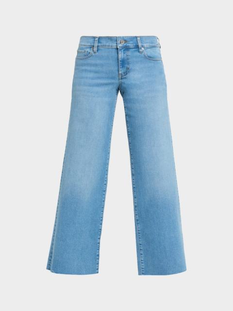 FRAME Low-Rise Le Slim Palazzo Jeans