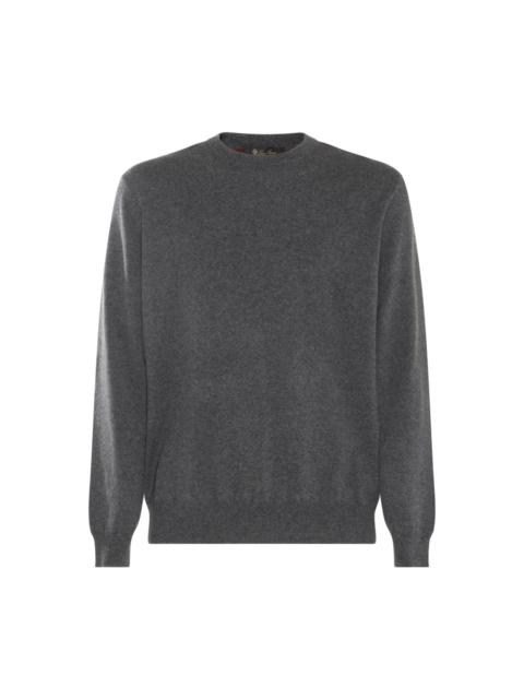 grey wool knitwear