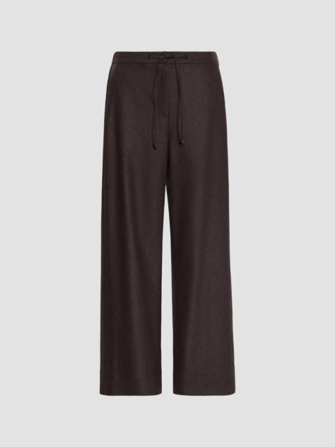 Max Mara Women's Stretch Wool Joggers - Brown