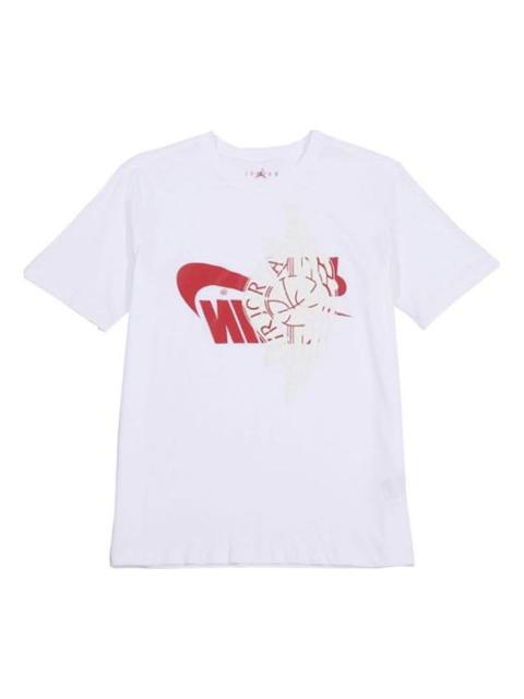 Jordan Air Jordan Futura Wings Logo Short Sleeve White AO0602-100