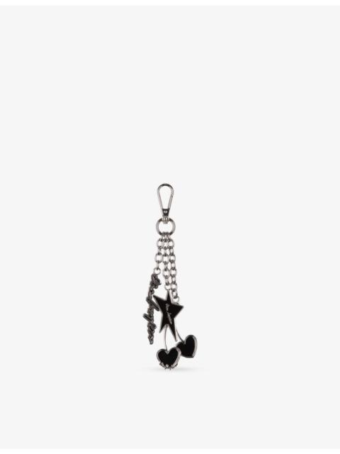 The Kooples Branded Metal Bag Charm