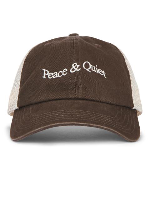 Museum of Peace & Quiet Wordmark Trucker Dad Hat