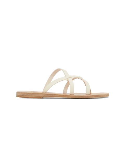 ANCIENT GREEK SANDALS Off-White Egopi Sandals