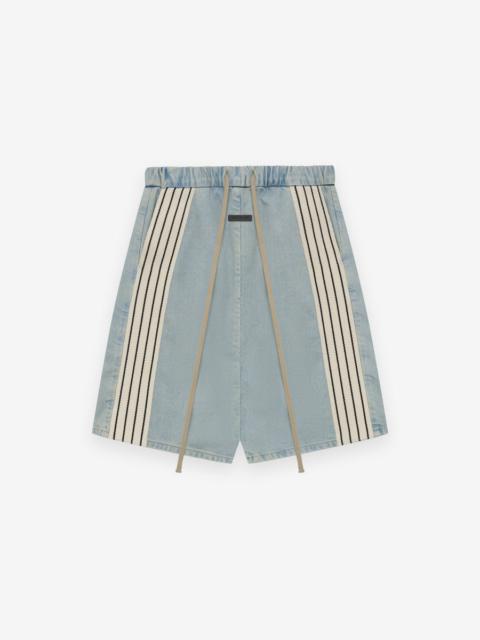 Fear of God Denim Striped Relaxed Short