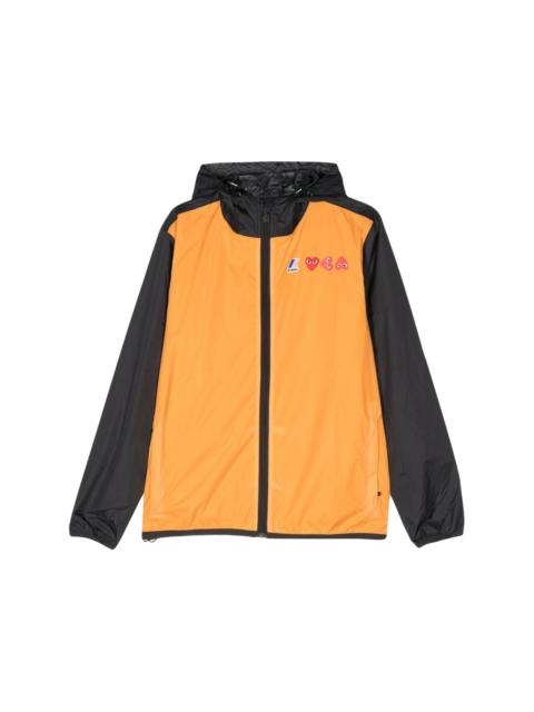 x K-Way hooded jacket